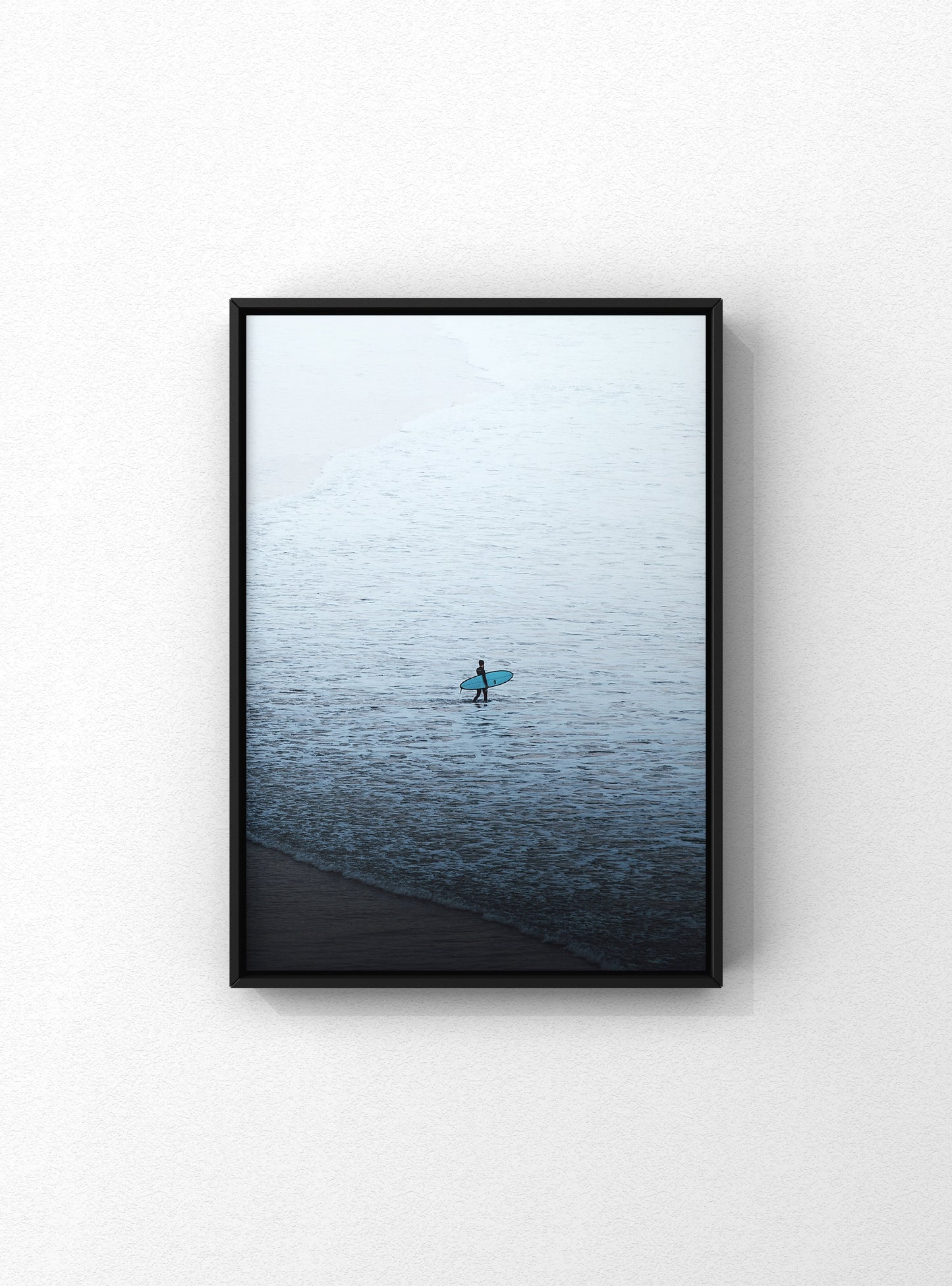 Lone surfer